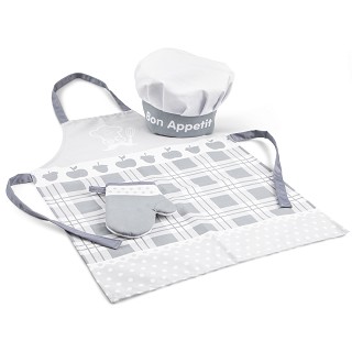 Apron set - white